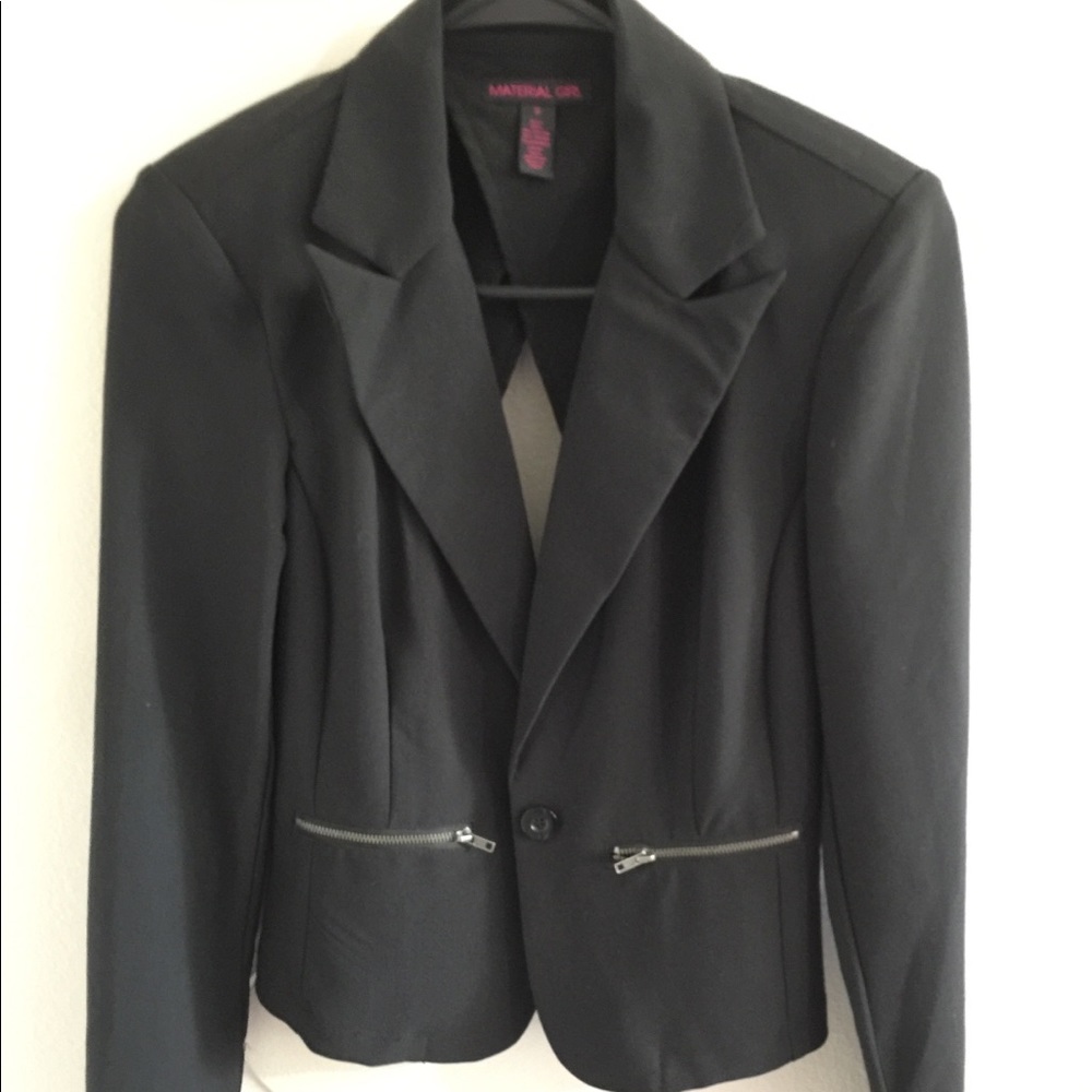 Material girl blazer